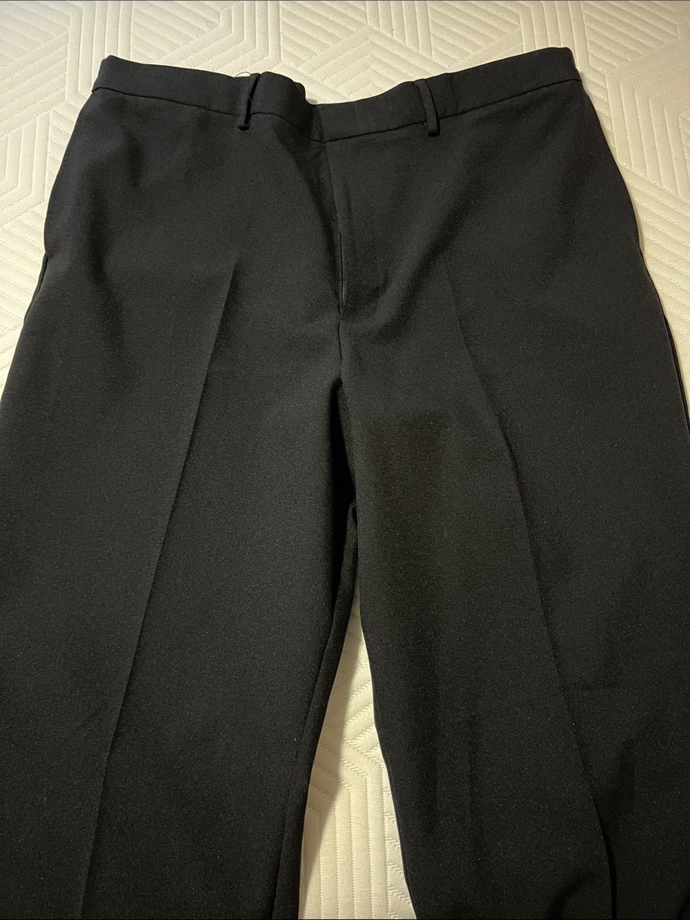 Men's Black Dress Pants - Classic Tailored Look
